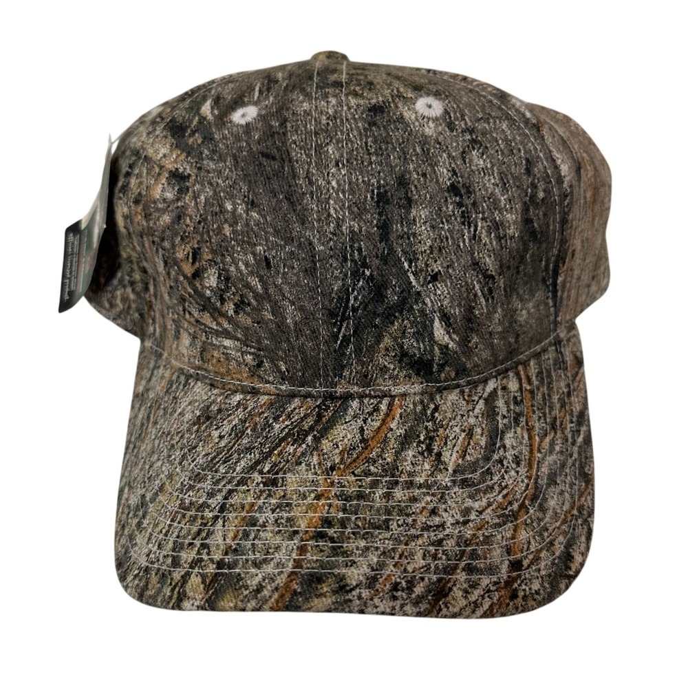 Daystone Men's Mossy Oak Camo Baseball Cap Adjustable Hunting Hat NWT Brown